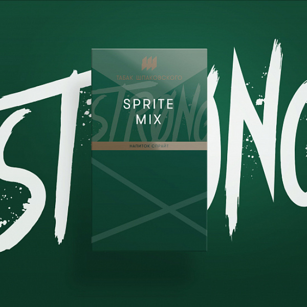 Табак Шпаковского Strong Sprite Mix (Напиток Спрайт) 40 гр в Мурманске