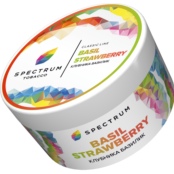 Табак Spectrum Classic BasilStrawberry 200 грамм в Мурманске