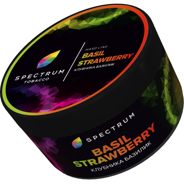 Табак Spectrum Hard BasilStrawberry 200 грамм в Мурманске
