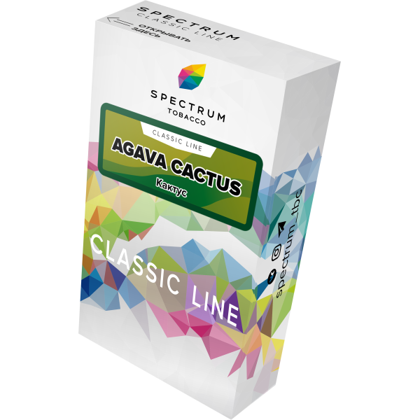 Табак Spectrum Classic agava cactus 40 грамм в Мурманске