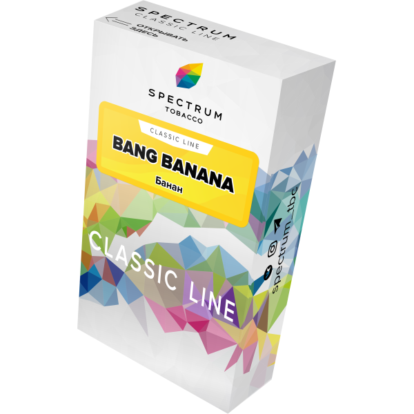 Табак Spectrum Classic bang banana 40 грамм в Мурманске