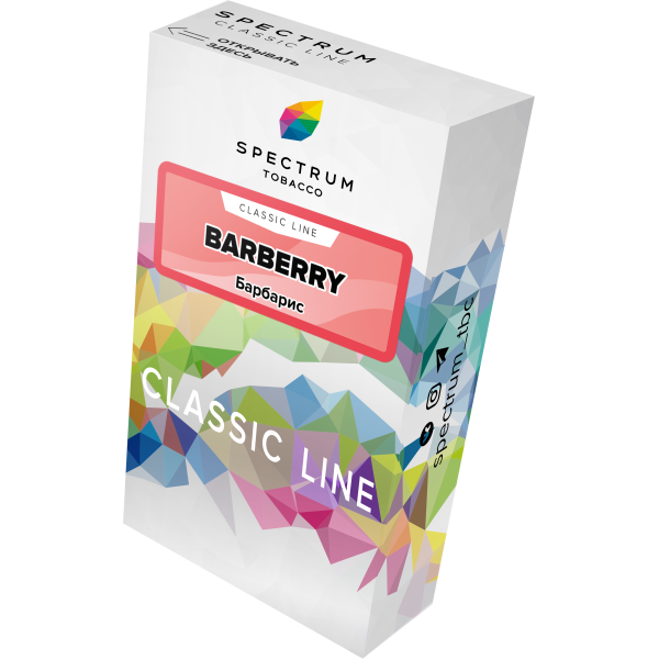 Табак Spectrum Classic barberry 40 грамм в Мурманске