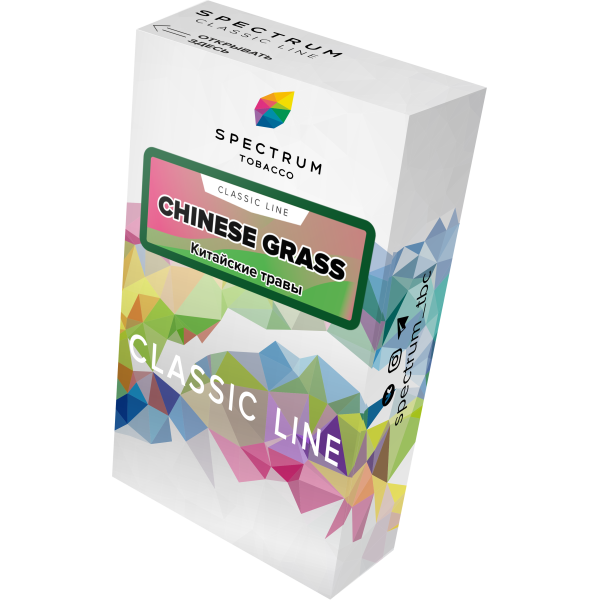 Табак Spectrum Classic chinese grass 40 грамм в Мурманске