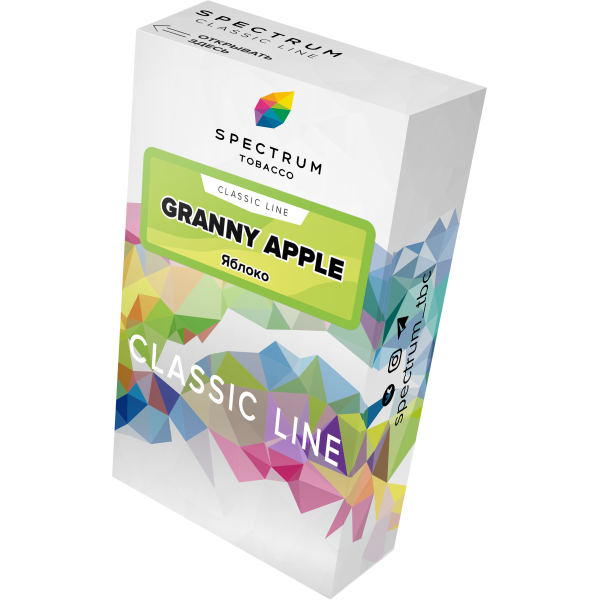 Табак Spectrum Classic granny apple 40 грамм в Мурманске