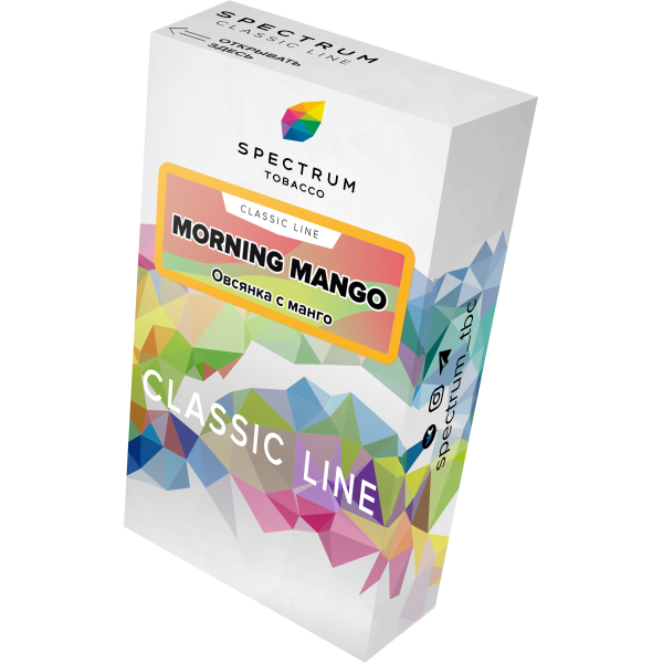 Табак Spectrum Classic morning mango 40 грамм в Мурманске