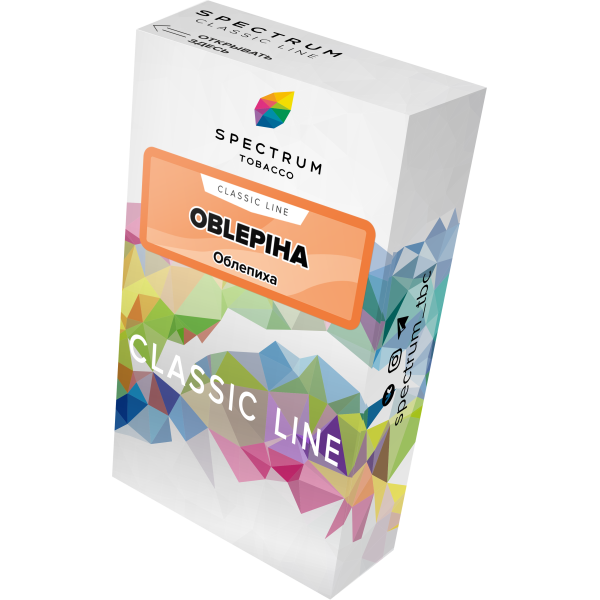 Табак Spectrum Classic oblepiha 40 грамм в Мурманске