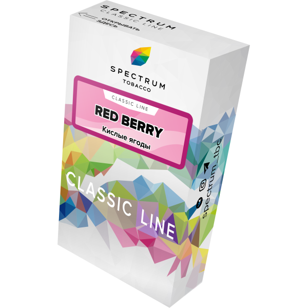 Табак Spectrum Classic red berry 40 грамм в Мурманске