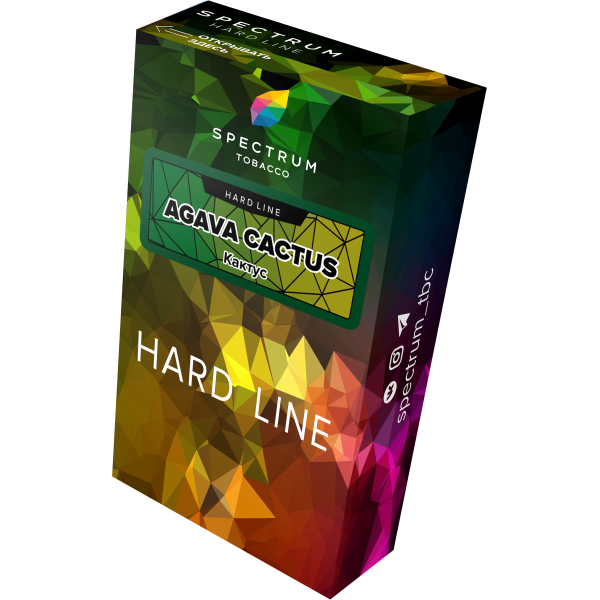 Табак Spectrum Hard agava cactus 40 грамм в Мурманске