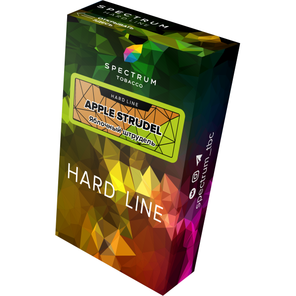 Табак Spectrum Hard apple strudel 40 грамм в Мурманске
