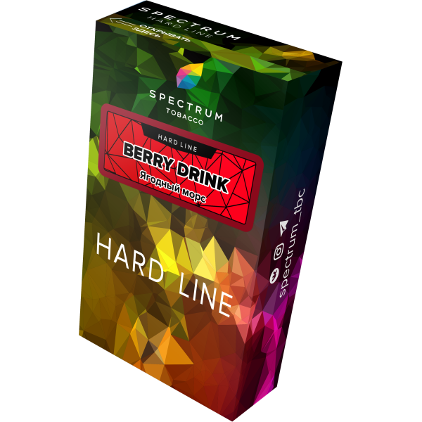 Табак Spectrum Hard berry drink 40 грамм в Мурманске