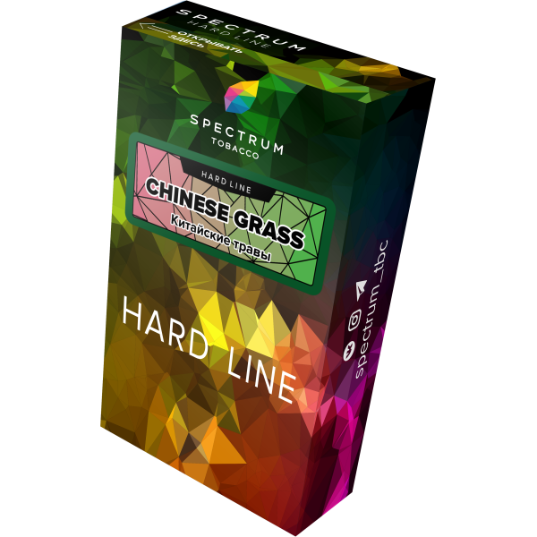 Табак Spectrum Hard chinese grass 40 грамм в Мурманске