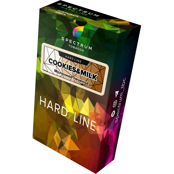 Табак Spectrum Hard cookies milk 40 грамм в Мурманске