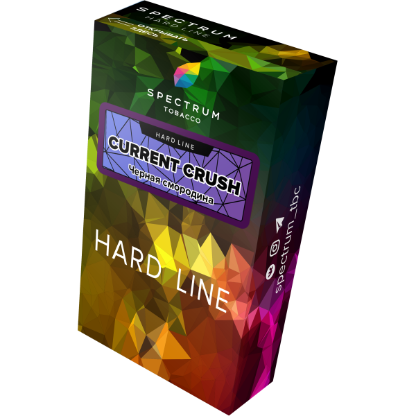Табак Spectrum Hard current crush 40 грамм в Мурманске