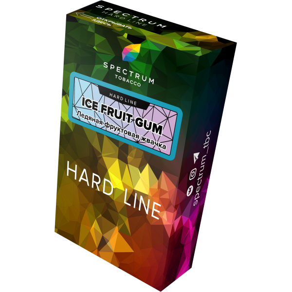 Табак Spectrum Hard ice fruit gum 40 грамм в Мурманске