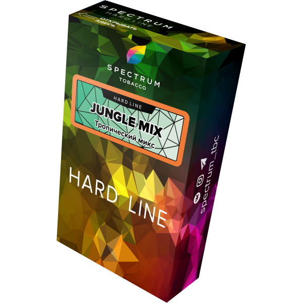 Табак Spectrum Hard jungle mix 40 грамм в Мурманске