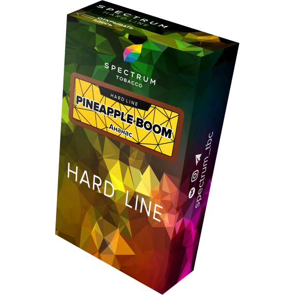 Табак Spectrum Hard pinapple boom 40 грамм в Мурманске