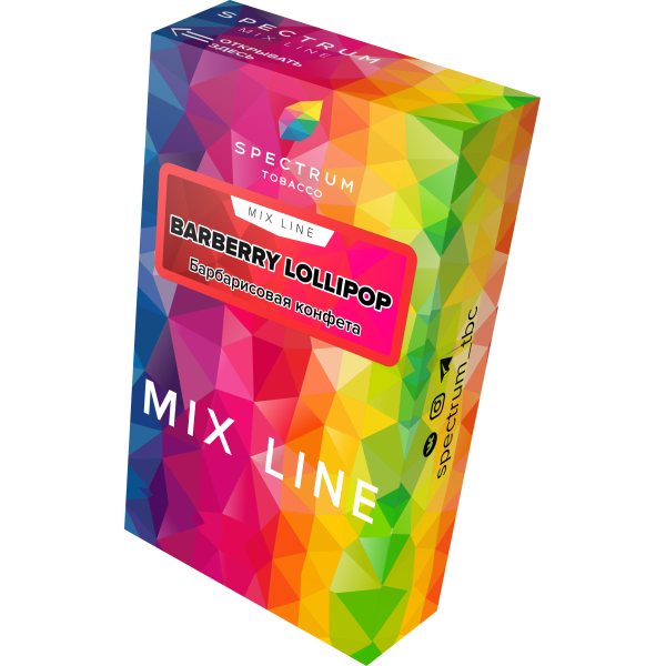 Табак Spectrum Mix Line Barberry Lollipop 40 грамм в Мурманске
