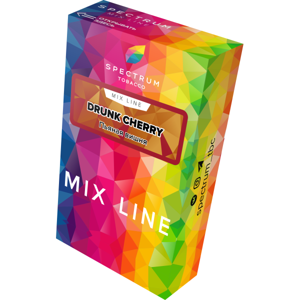 Табак Spectrum Mix Line Drunk Cherry 40 грамм в Мурманске