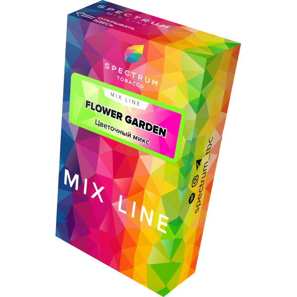 Табак Spectrum Mix Line Flower Garden 40 грамм в Мурманске