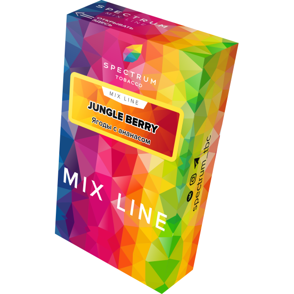 Табак Spectrum Mix Line Jungle Berry 40 грамм в Мурманске
