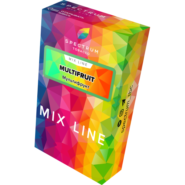 Табак Spectrum Mix Line Multifruit 40 грамм в Мурманске