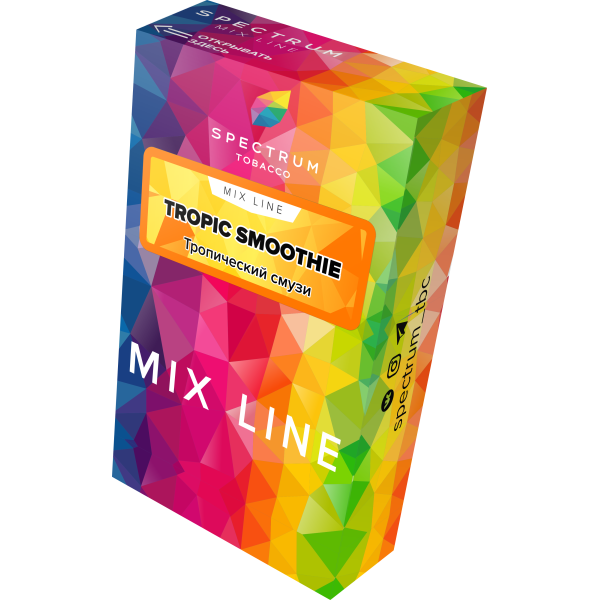 Табак Spectrum Mix Line Tropica Smoothie 40 грамм в Мурманске