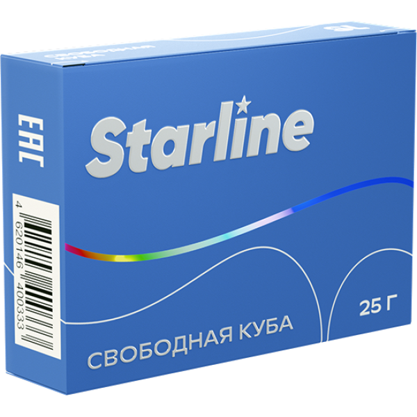 Табак Starline Свободная куба 25 гр в Мурманске