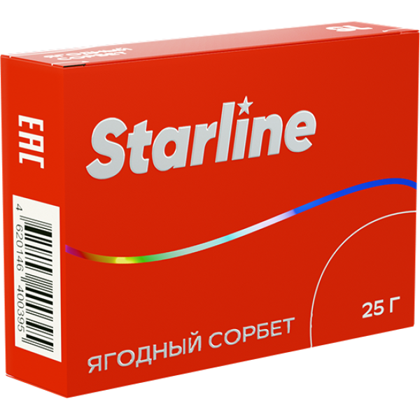 Табак Starline Ягоднный сорбет 25 гр в Мурманске