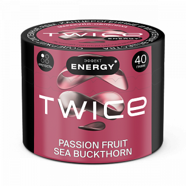 Табак TWICE Passion fruit Sea Buckthorn (Маракуйя Облепиха) 40 гр в Мурманске