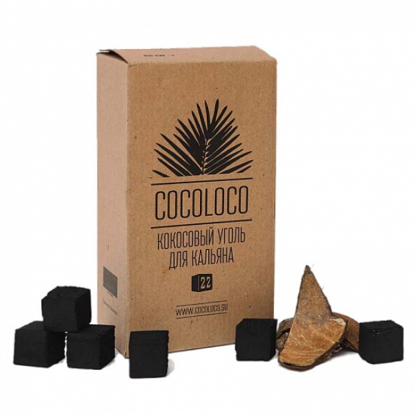 Кокосовый уголь Cocoloco 22мм в Мурманске