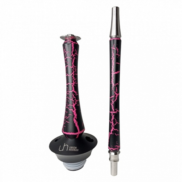 Кальян Union Hookah Sleek Кракле розовый в Мурманске