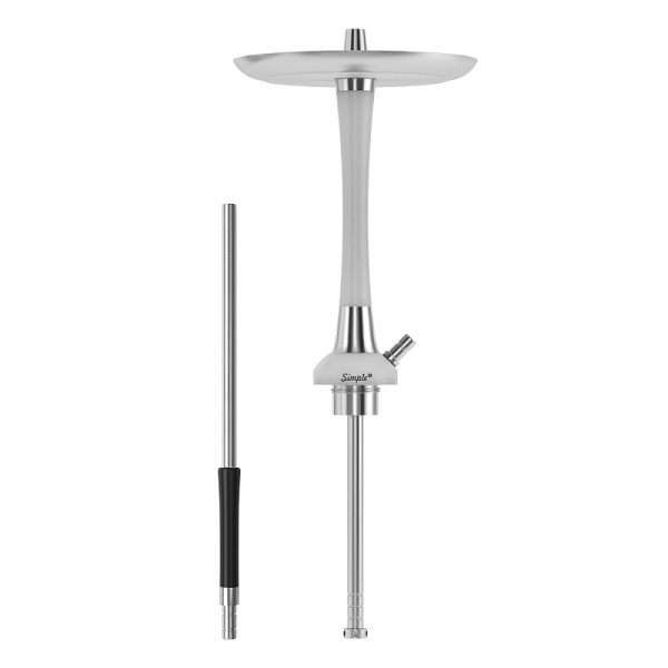 Кальян MattPear Simple S Pro Slim (Белый, 53 см) в Мурманске