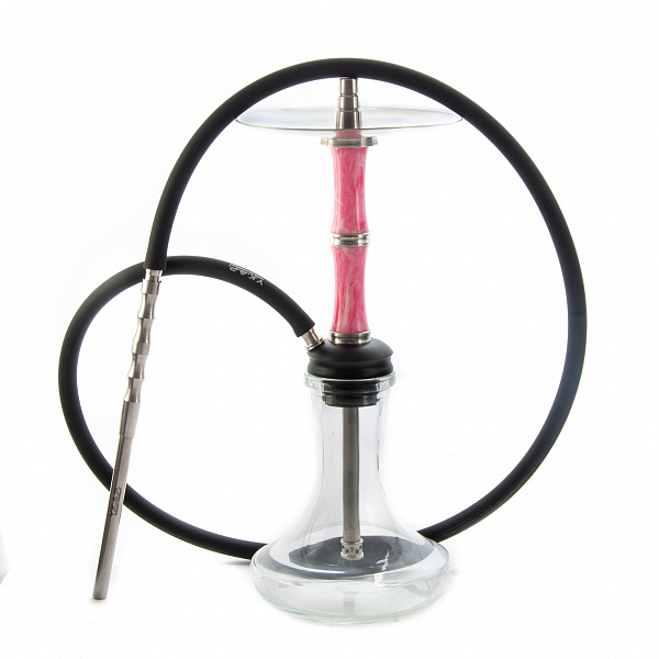 Кальян Y.K.A.P. Mini STR M3 (Розовый, 39 см) в Мурманске