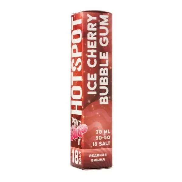Жидкость HOTSPOT Chow Ice Cherry Bubble Gum 30 мл в Мурманске
