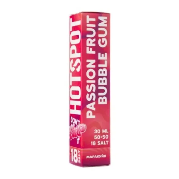Жидкость HOTSPOT Chow Passion Fruit Bubble Gum 30 мл в Мурманске