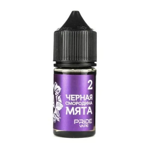 Жидкость Pride Vape Tea Salt Черная смородина мята 30 мл в Мурманске