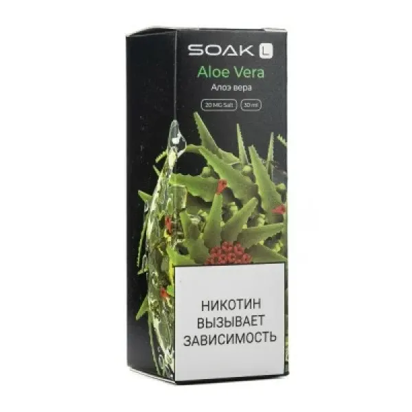 Жидкость SOAK L Aloe Vera 30 мл в Мурманске