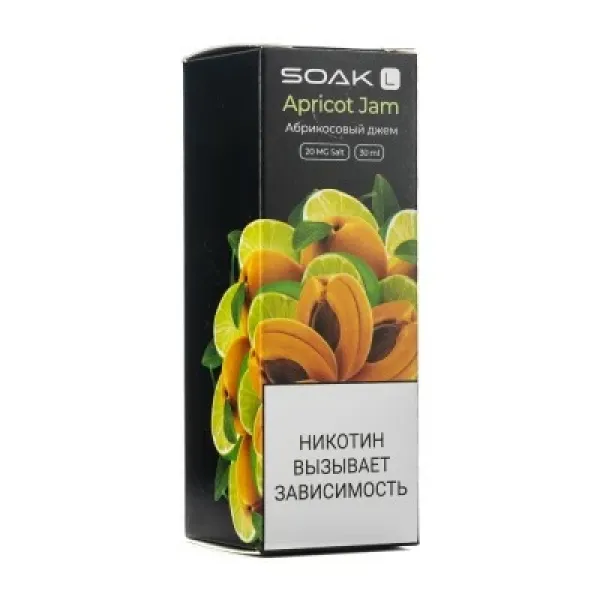 Жидкость SOAK L Apricot Jam 30 мл в Мурманске