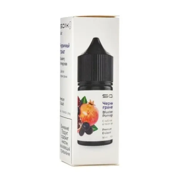 Жидкость SOAK L Blueberry Pomegranate 30 мл в Мурманске