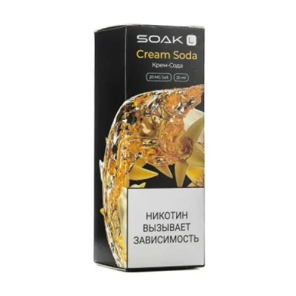 Жидкость SOAK L Cream Soda 30 мл в Мурманске