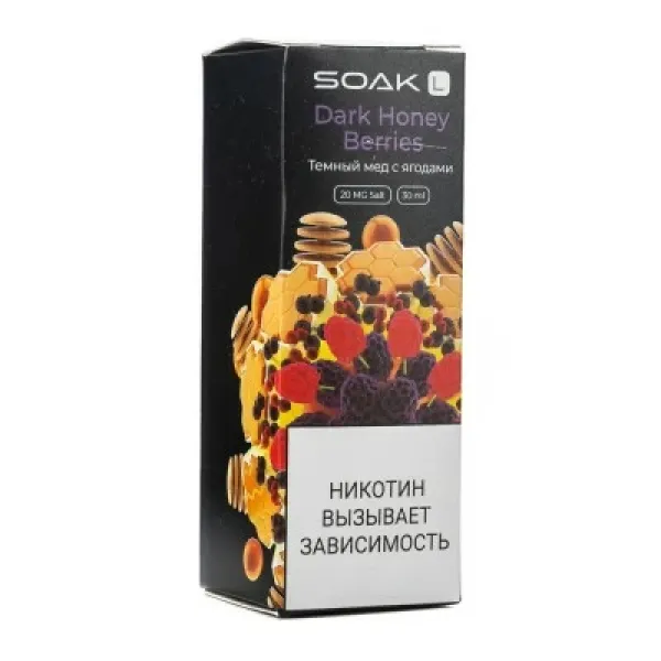 Жидкость SOAK L Dark Honey Berries 30 мл в Мурманске