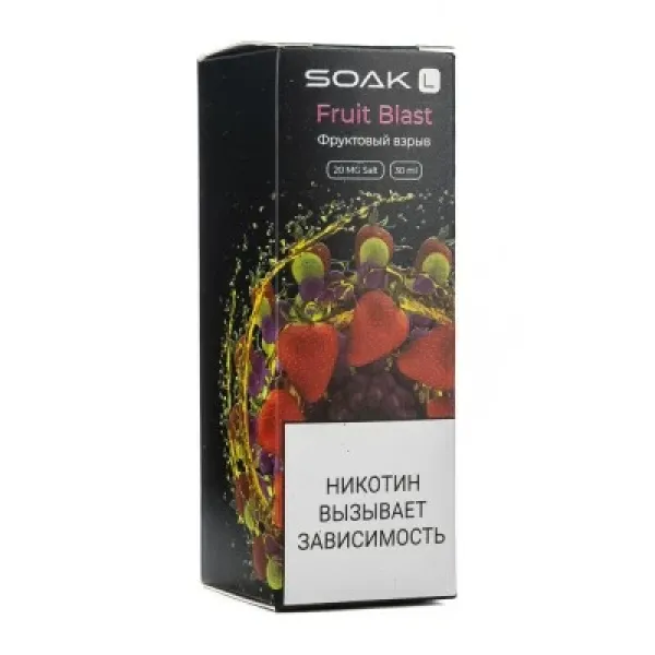 Жидкость SOAK L Fruit Blast 30 мл в Мурманске