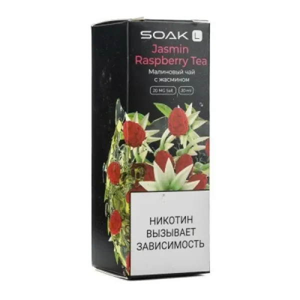 Жидкость SOAK L Jasmin Raspberry Tea 30 мл в Мурманске