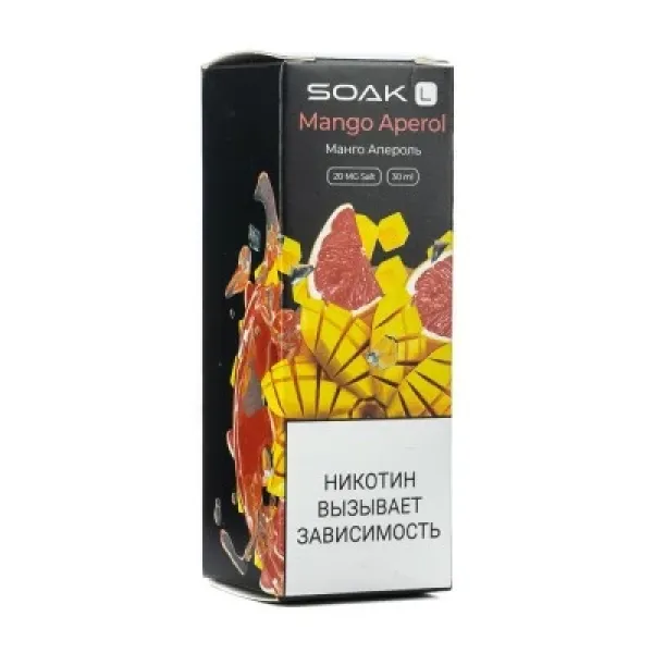 Жидкость SOAK L Mango Aperol 30 мл в Мурманске