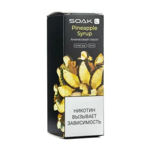 Жидкость SOAK L Pineapple Syrup 30 мл в Мурманске