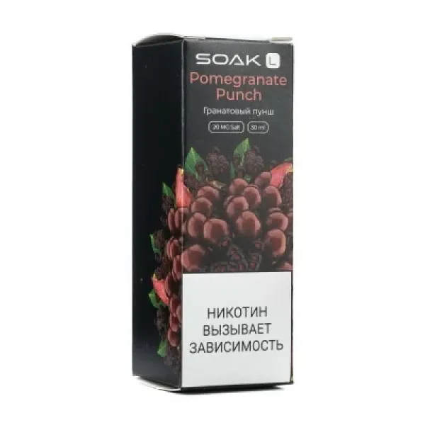 Жидкость SOAK L Pomegranate Punch 30 мл в Мурманске