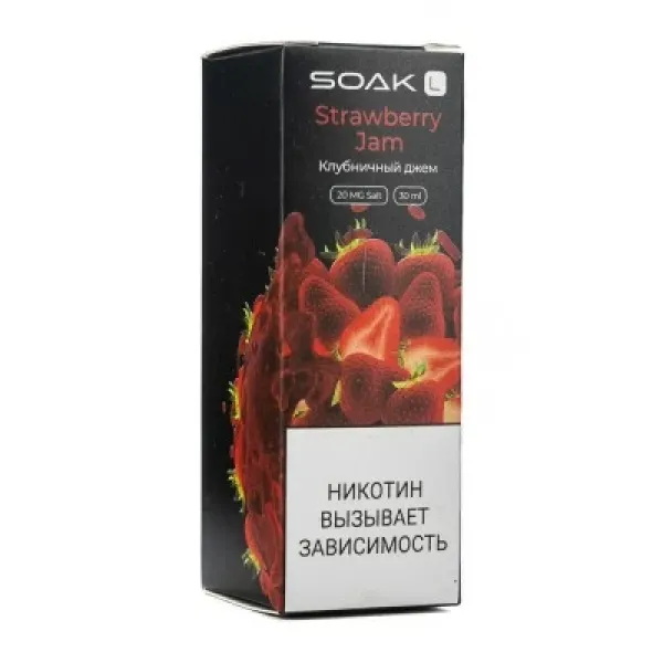 Жидкость SOAK L Strawberry Jam 30 мл в Мурманске