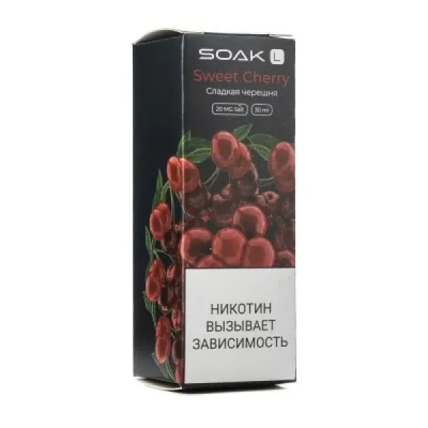 Жидкость SOAK L Sweet Cherry 30 мл в Мурманске