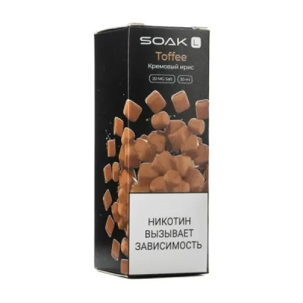 Жидкость SOAK L Toffee 30 мл в Мурманске