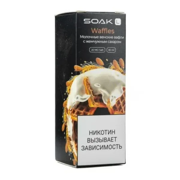 Жидкость SOAK L Waffels 30 мл в Мурманске